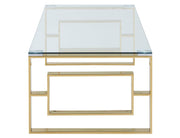 Eros Coffee Table in Gold - Berre Furniture