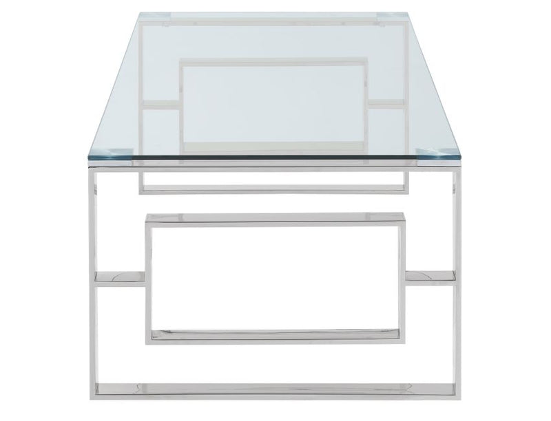 Eros Coffee Table in Silver - Berre Furniture