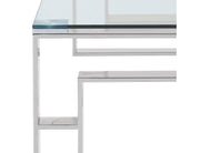 Eros Coffee Table in Silver - Berre Furniture