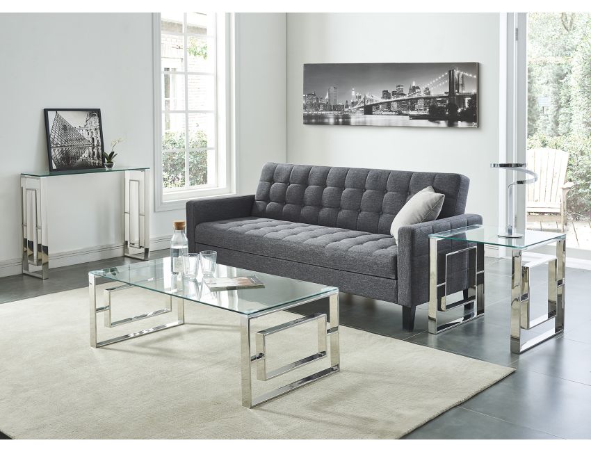 Eros Coffee Table in Silver - Berre Furniture