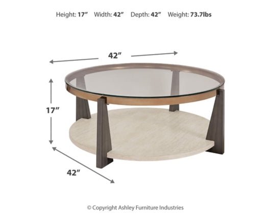 Frazwa Round Table - Berre Furniture