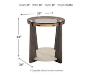Frazwa Round Table - Berre Furniture
