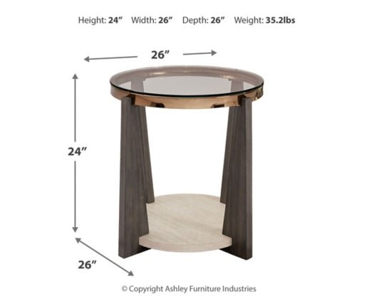 Frazwa Round Table - Berre Furniture