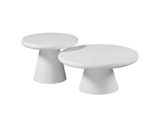 Galio 2pc Round Coffee Table - Berre Furniture