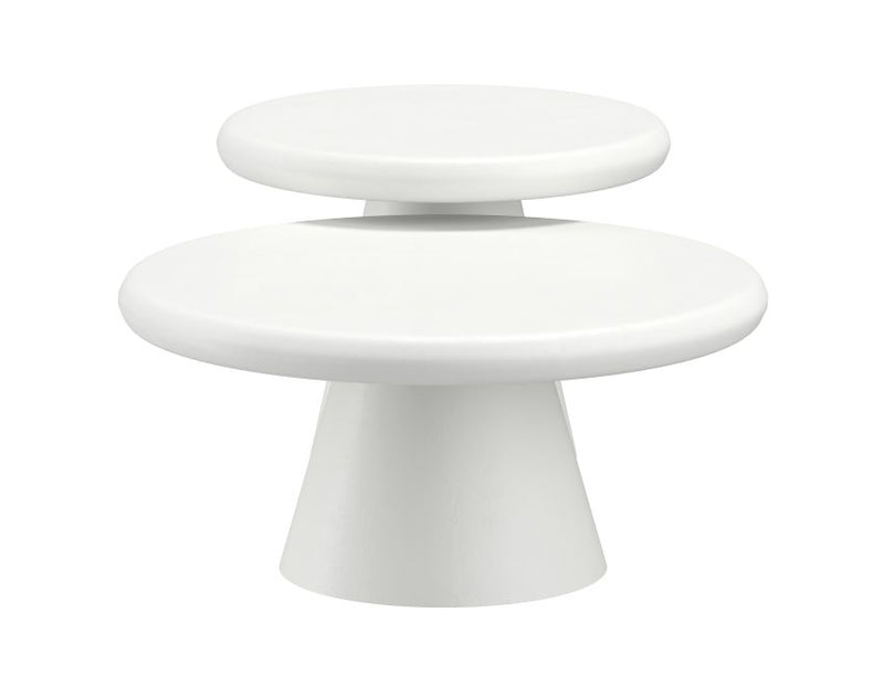 Galio 2pc Round Coffee Table - Berre Furniture