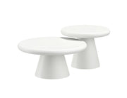 Galio 2pc Round Coffee Table - Berre Furniture