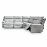 Grafton Pike 5-Piece Power Reclining Sectional Default Title