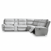Grafton Pike 6-Piece Power Reclining Sectional Default Title