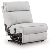 Grafton Pike 7-Piece Reclining Sectional with Storage Consoles