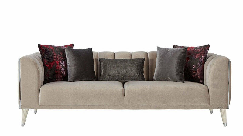 Gravita Loveseat Bed Sleeper by Bellona Deren Beige