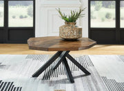 HAILEETON OVAL COCKTAIL TABLE