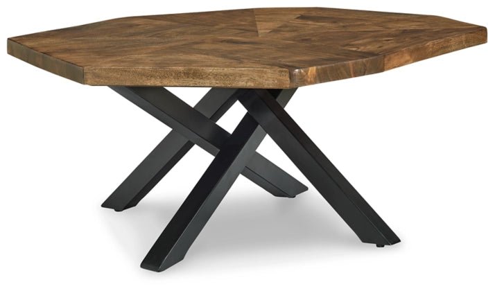 HAILEETON OVAL COCKTAIL TABLE - Berre Furniture