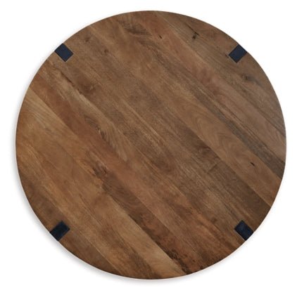 Hanneforth Round Cocktail Table - Berre Furniture