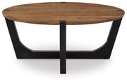 Hanneforth Round Cocktail Table - Berre Furniture