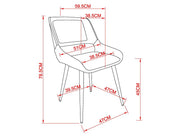 HUDSON Dining Chairs - Berre Furniture