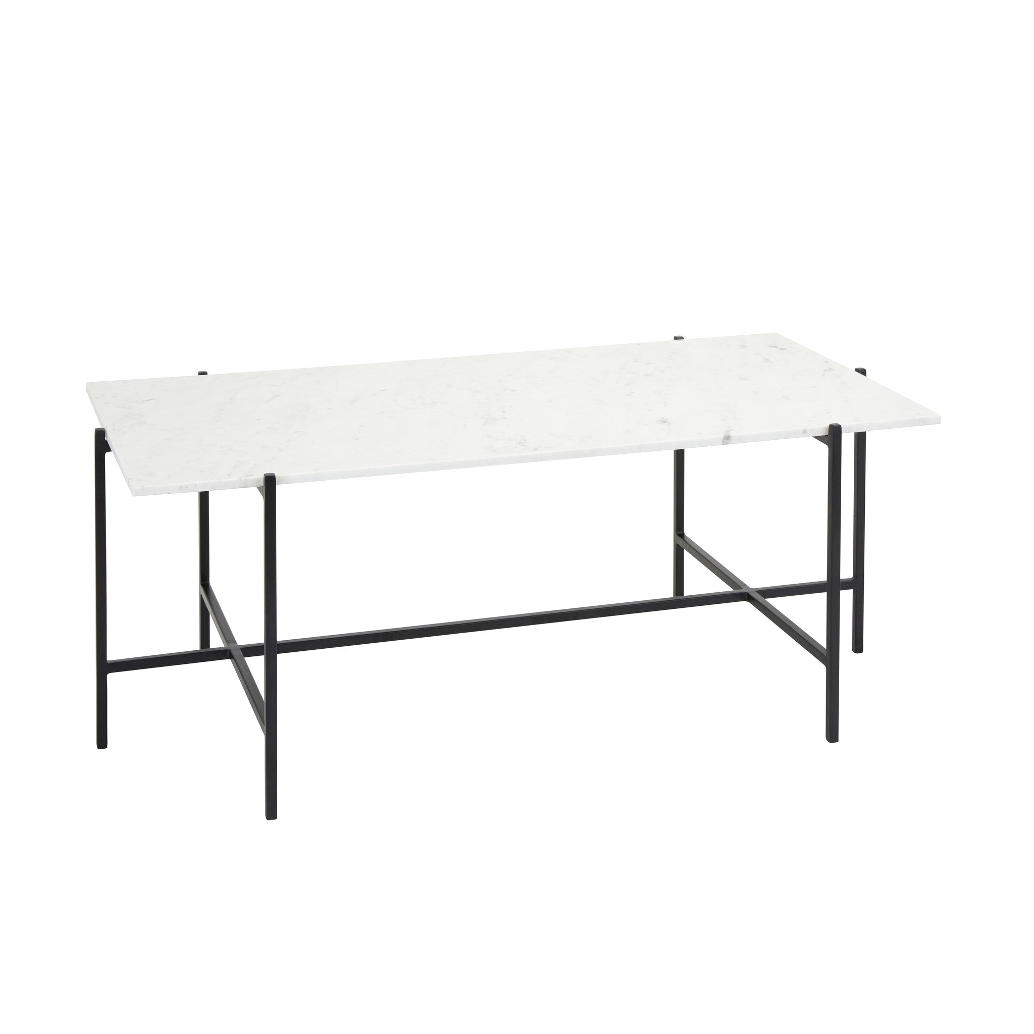 IDA Coffee Table Black White Marble