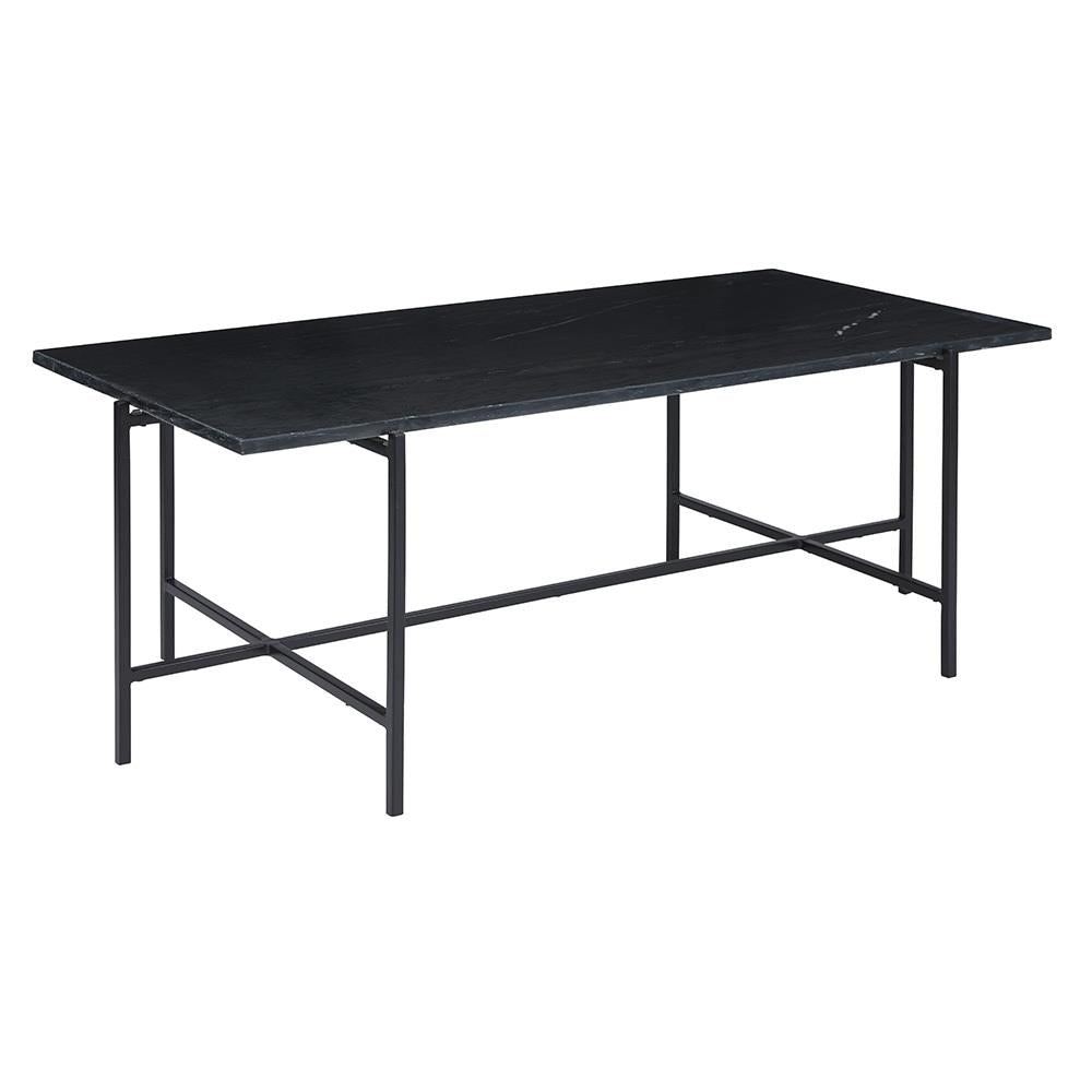 IDA Coffee Table Black Black Marble