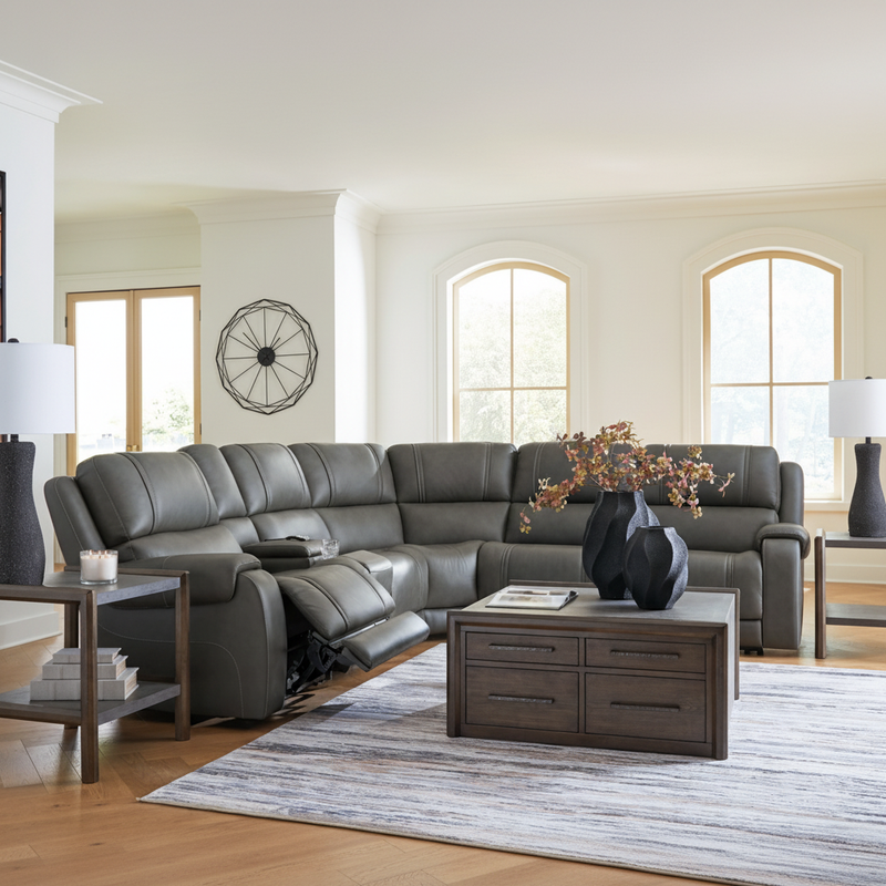 5Z-Harrenhurst 7-Piece Power Reclining Sectional