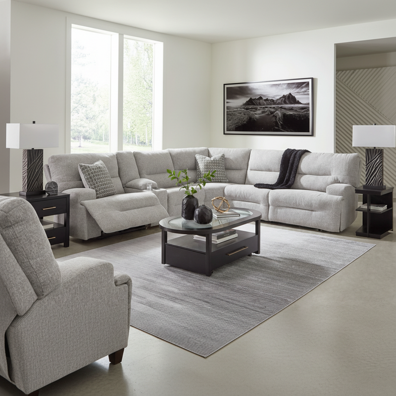 Acklen Place 2-Piece Power Reclining Sectional Loveseat