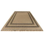 India Black Rug - Berre Furniture