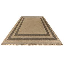 India Black Rug - Berre Furniture