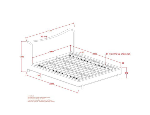 ISADORA Bed - Berre Furniture