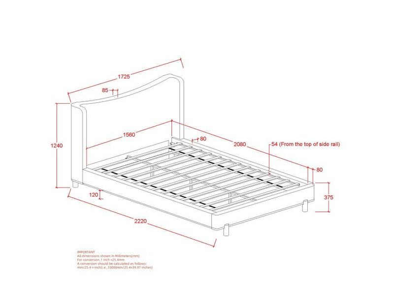 ISADORA Bed - Berre Furniture