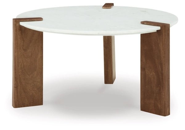 ISANTI ROUND COCKTAIL TABLE