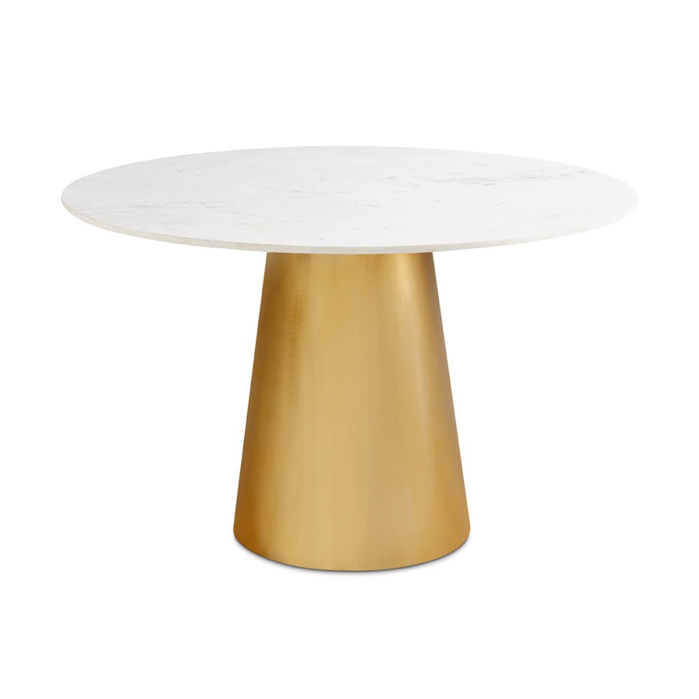 Jagger Marble Dining Table Gold