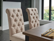 Jaymes Dining Chair 2Pcs (Vika Vizon) by Bellona