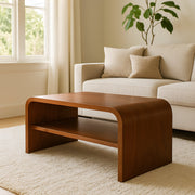 JEFFREY Coffee Table Walnut - Berre Furniture