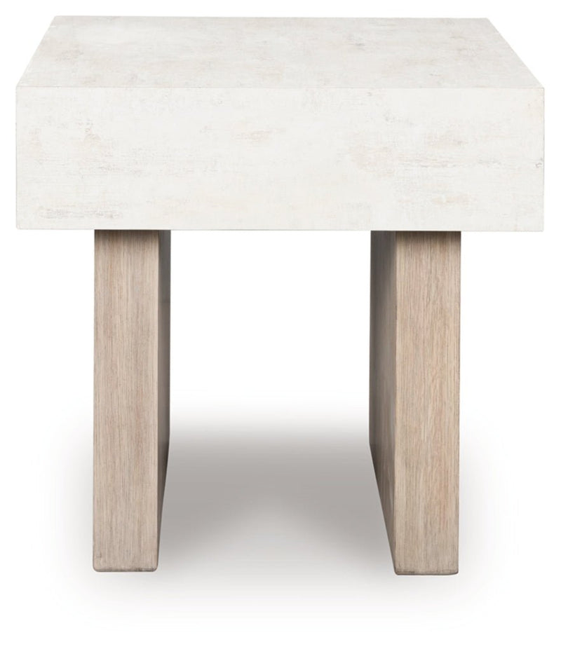 Jorlaina Square End Table - Berre Furniture