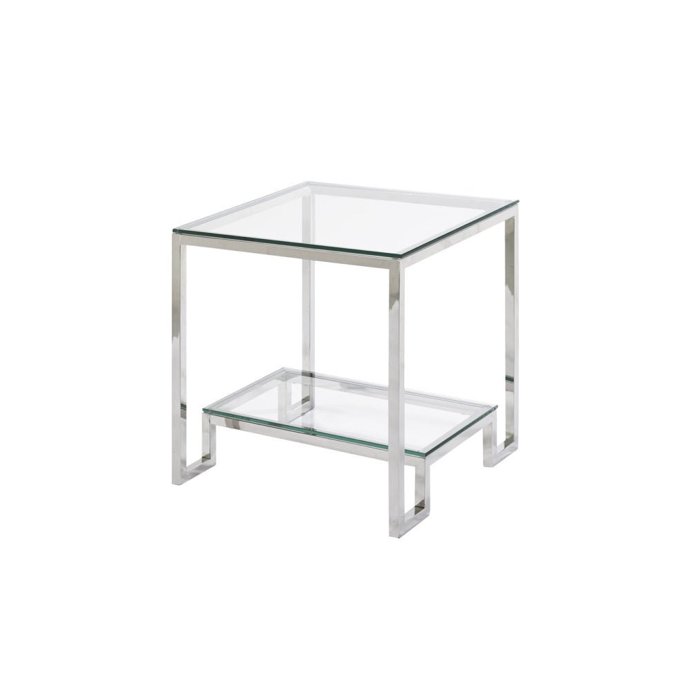 KRISTA End Table Silver