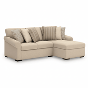 LadyMae 2-Piece Sectional with Chaise Right Chaise