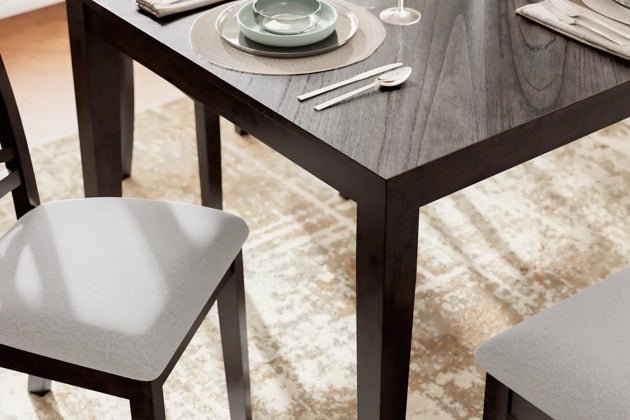 LANGWEST DINING ROOM TABLE (Set of 6)