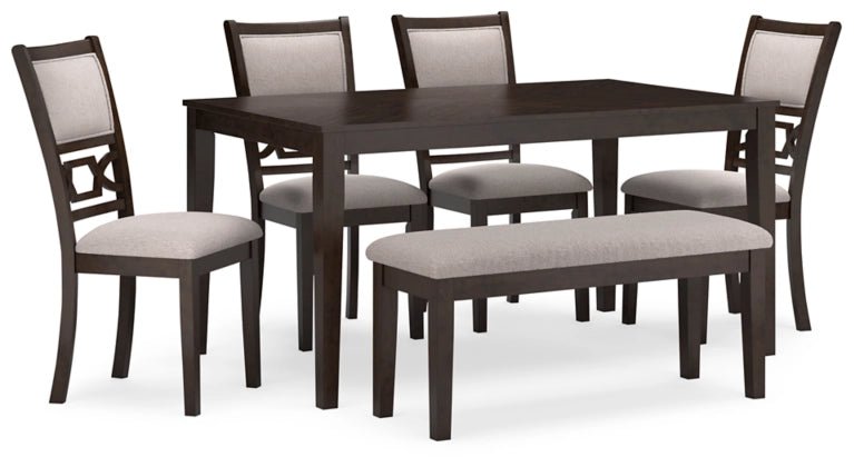 LANGWEST DINING ROOM TABLE (Set of 6)