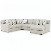 Laurelgrove 4-Piece Sectional with Chaise Right Chaise