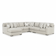 Laurelgrove 5-Piece Sectional with Chaise Left Chaise