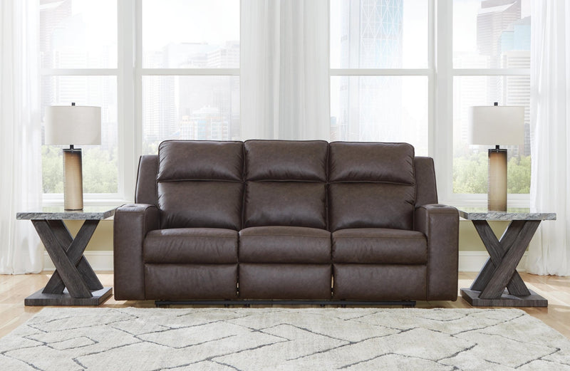 Lavenhorne Reclining Sofa w/ Drop Down Table