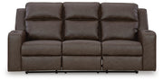 Lavenhorne Reclining Sofa w/ Drop Down Table Default Title