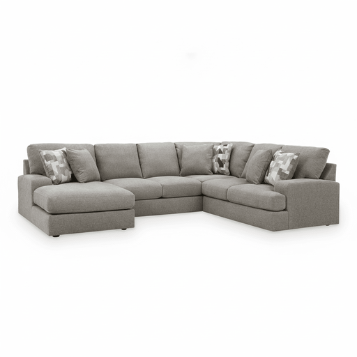 Lindon 3-Piece Sectional with Chaise Left Chaise