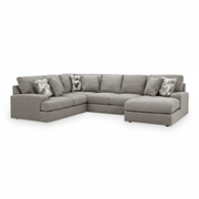 Lindon 3-Piece Sectional with Chaise Right Chaise