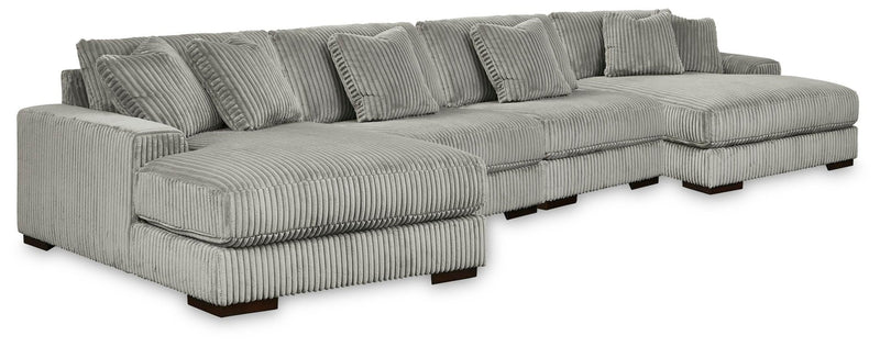Lindyn 4-Piece Sectional with Double Chaise Default Title