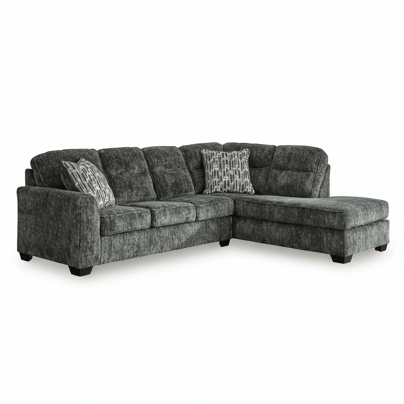 Lonoke 2-Piece Sectional with Chaise Right Chaise