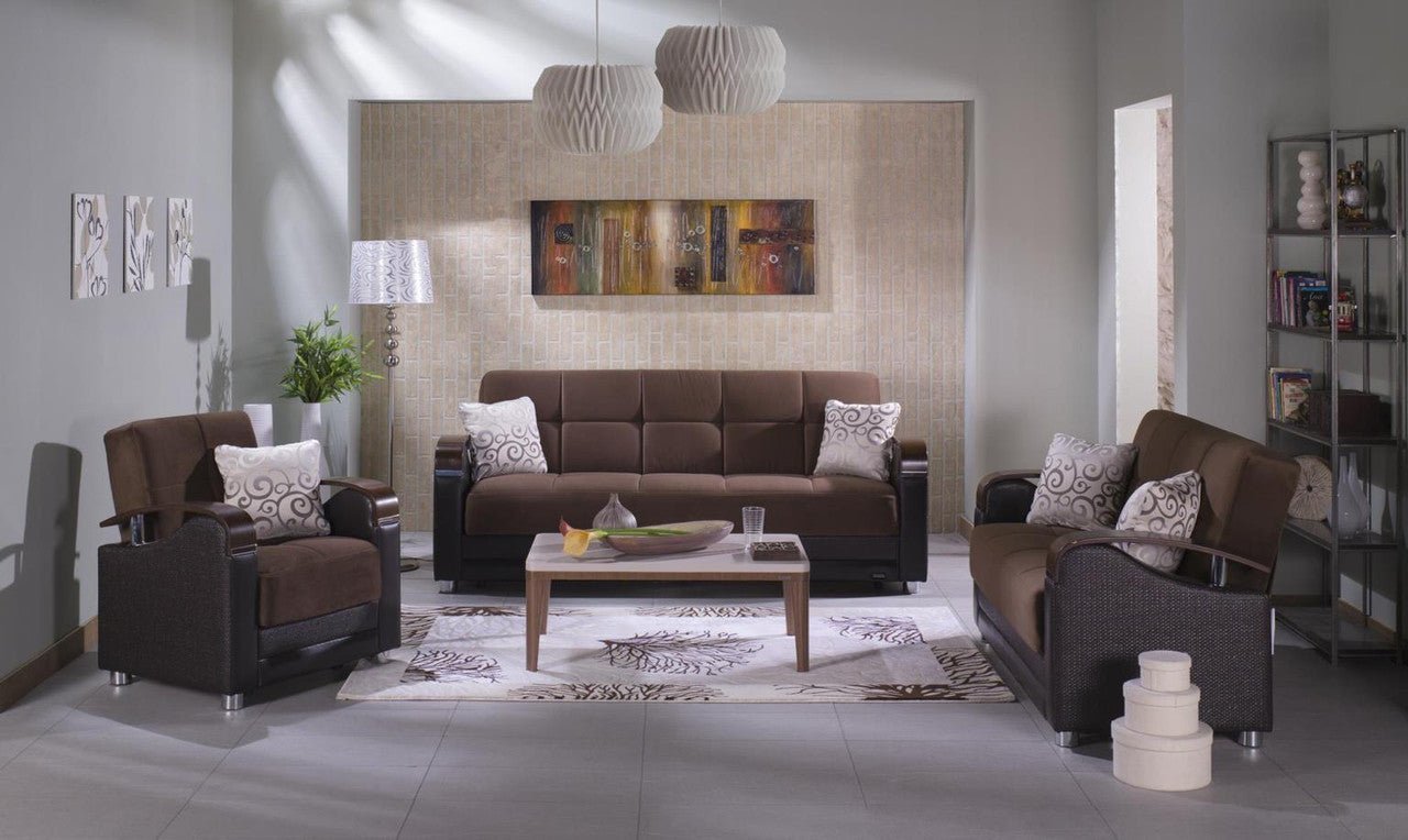 Luna Living Room Set Sofa Loveseat Armchair by Bellona NAOMI BROWN
