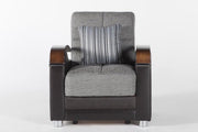 Luna Regal Armchair by Bellona FULYA GRAY