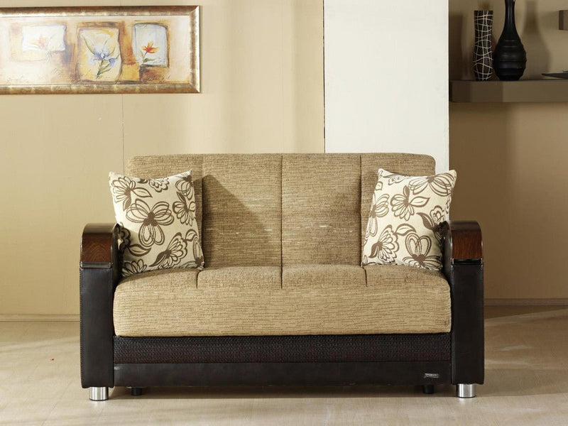 Luna Regal Love Seat by Bellona FULYA BROWN