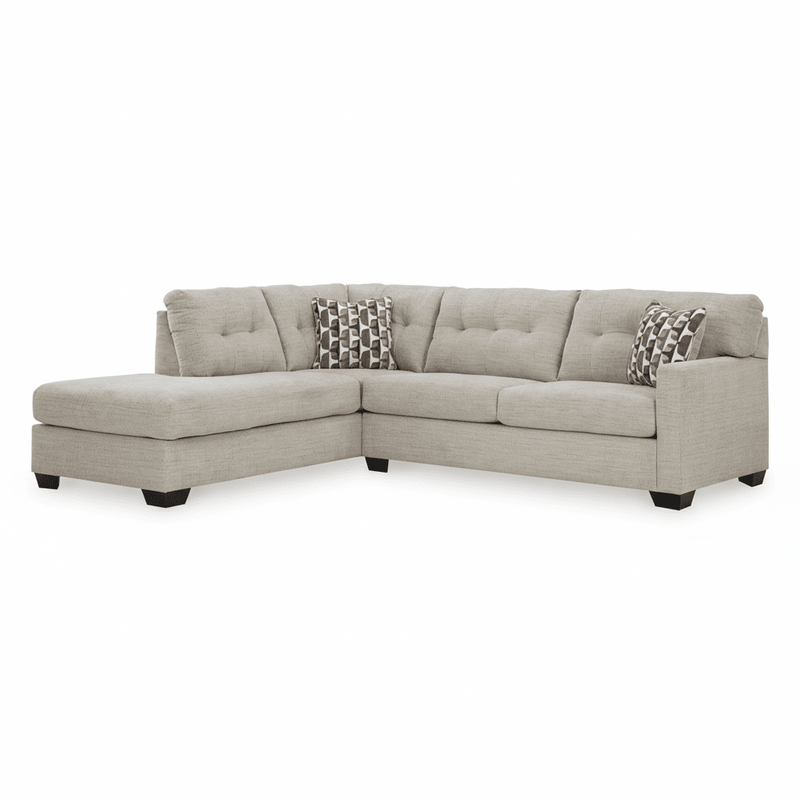 Mahoney 2-Piece Sleeper Sectional with Chaise Default Title