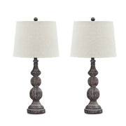 Mair Poly Table Lamp Set of 2 - Berre Furniture