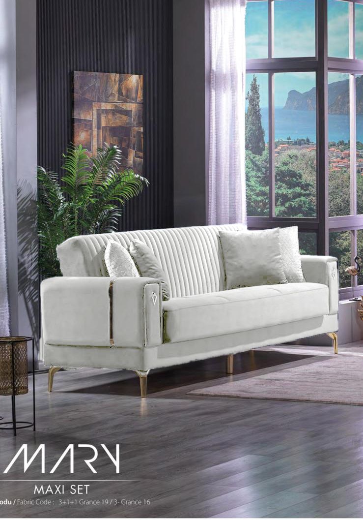 MARY Loveseat Loveseat Beige